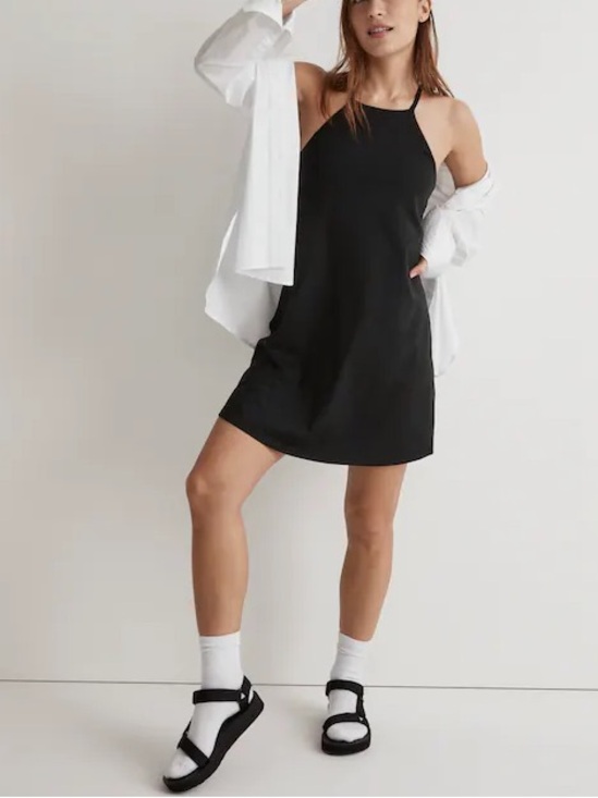 Madewell Pants - Madewell MWL Flex Fitness Dress in True Black | L